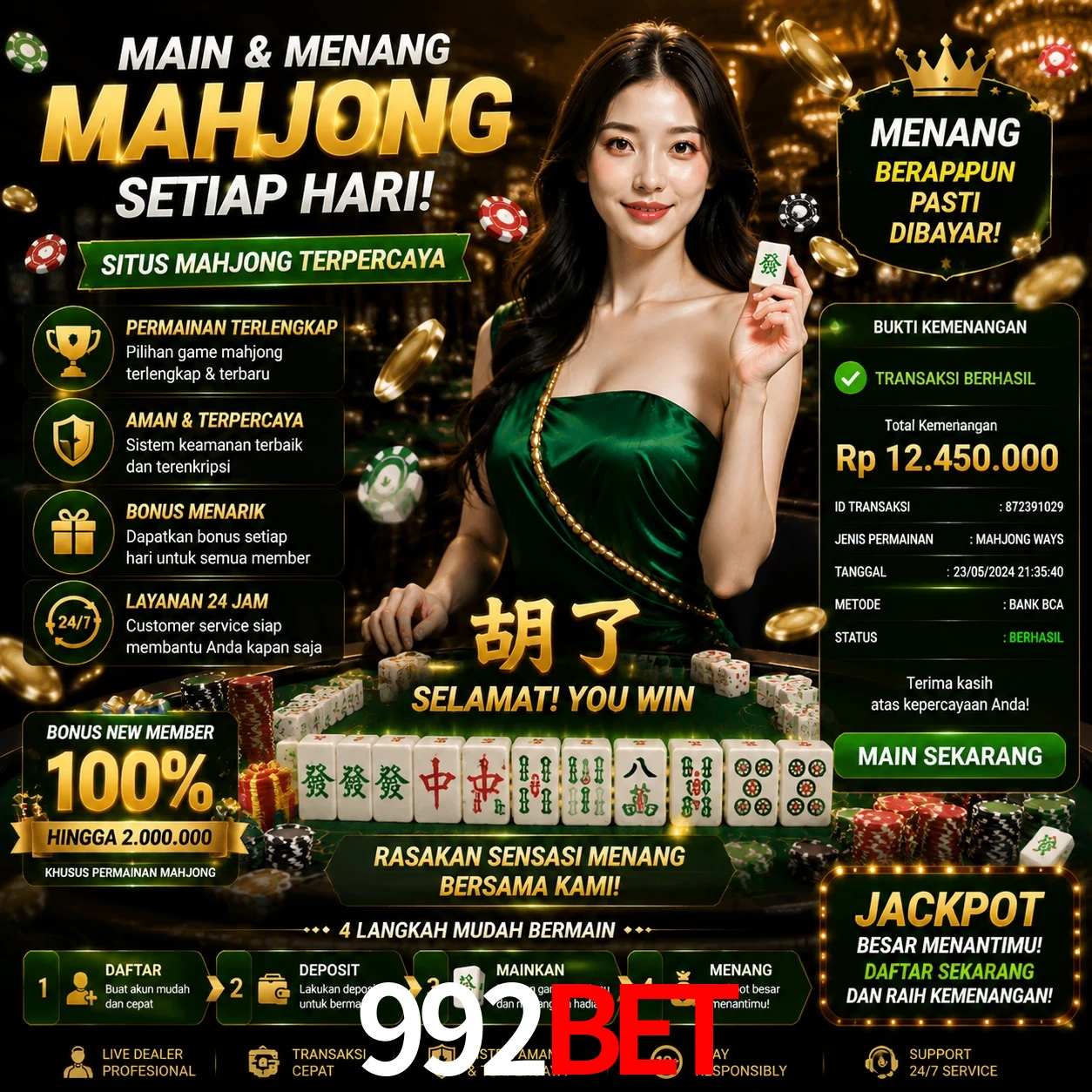 Ganhar e sacar na 992bet